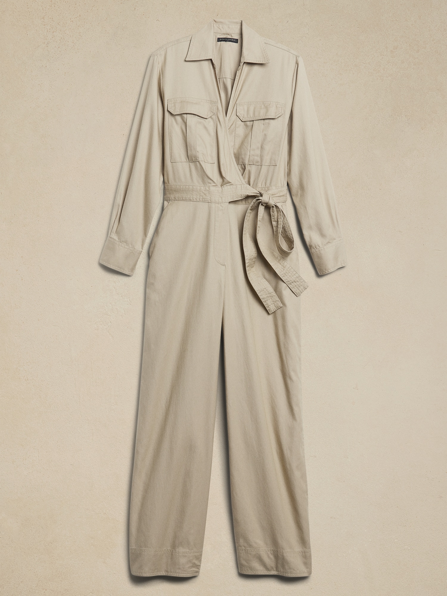 Twill Jumpsuit - Coastal Winter