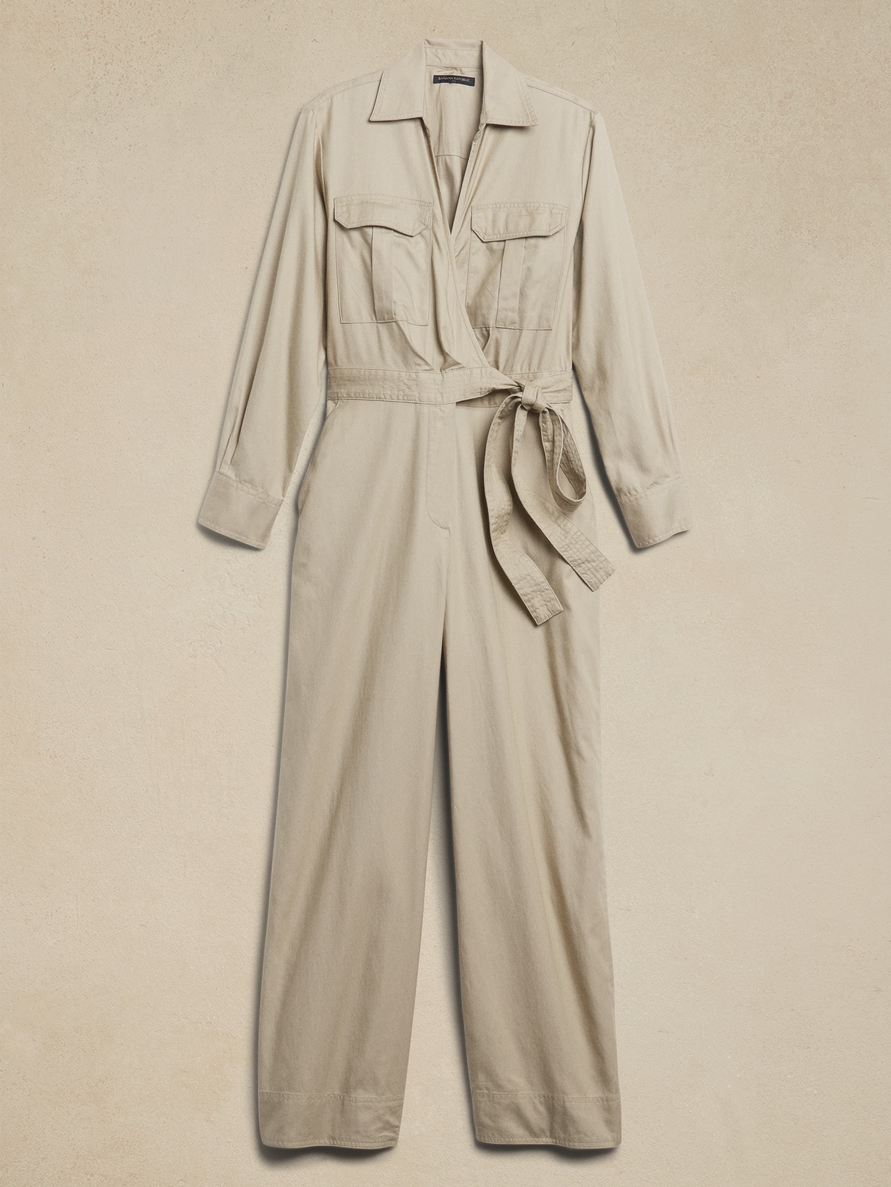 Twill Jumpsuit | Banana Republic Factory