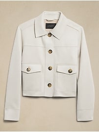 Vegan Suede Short Jacket