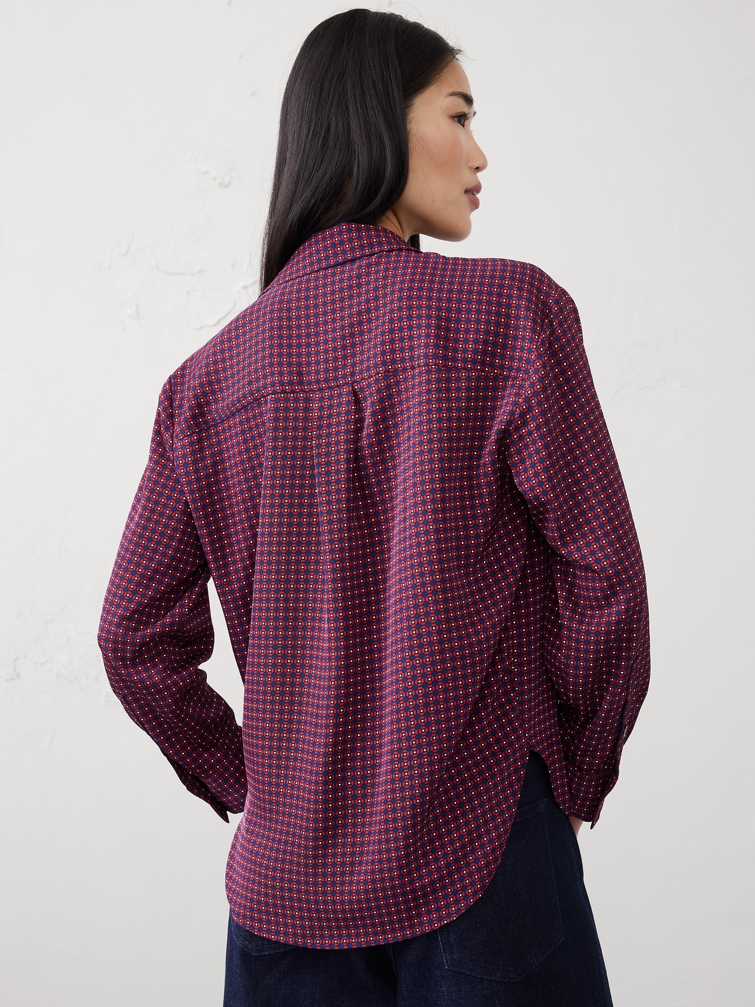 Image number 5 showing, Classic Silky Shirt