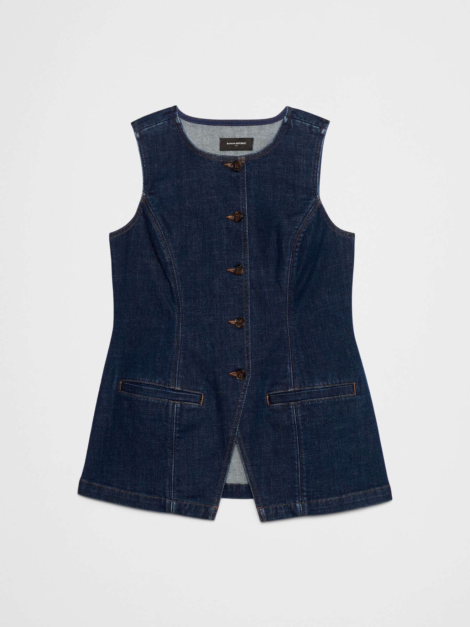 Image number 4 showing, Long Cutaway Vest