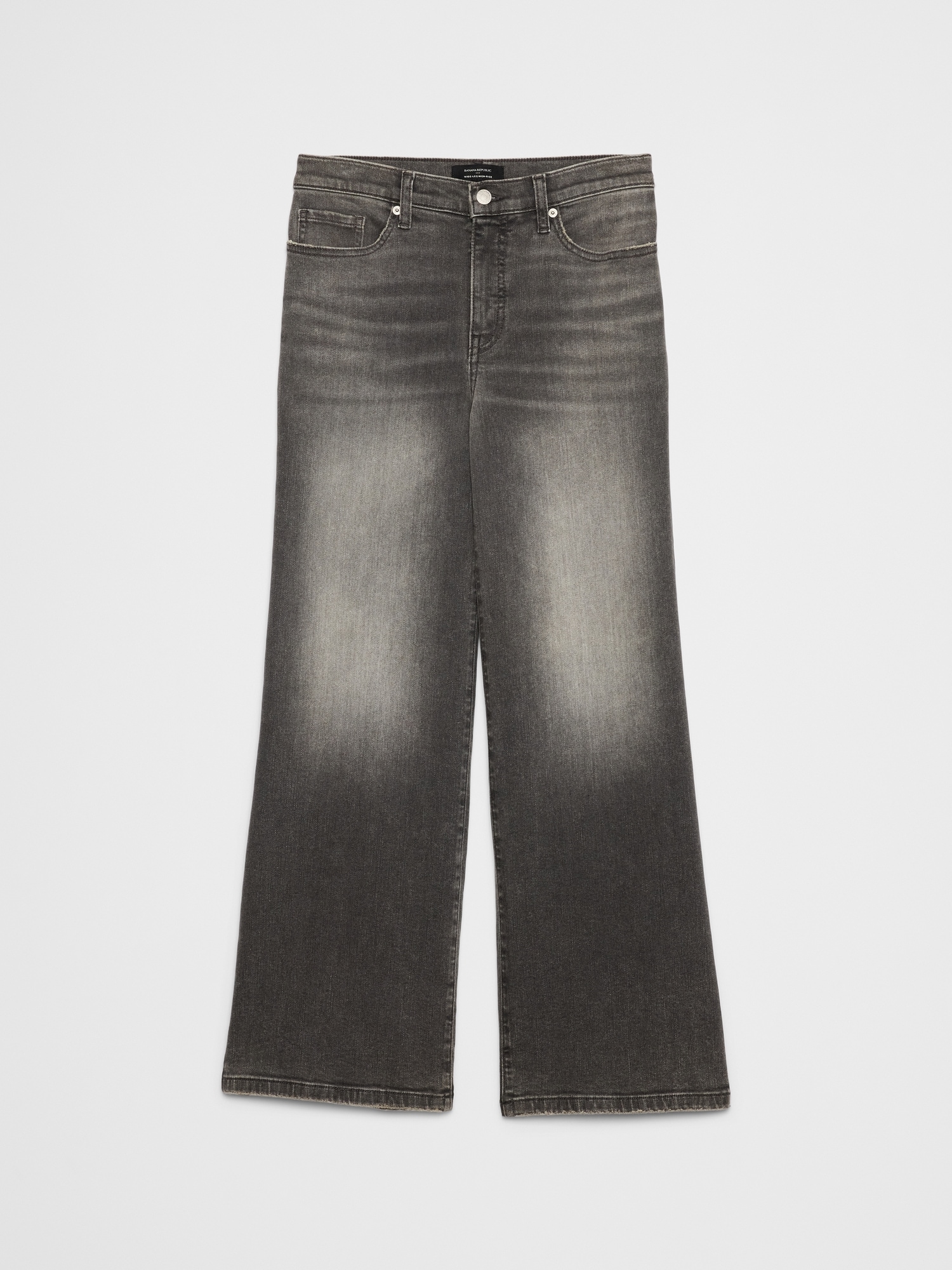 Image number 4 showing, Wide-Leg High-Rise Jean