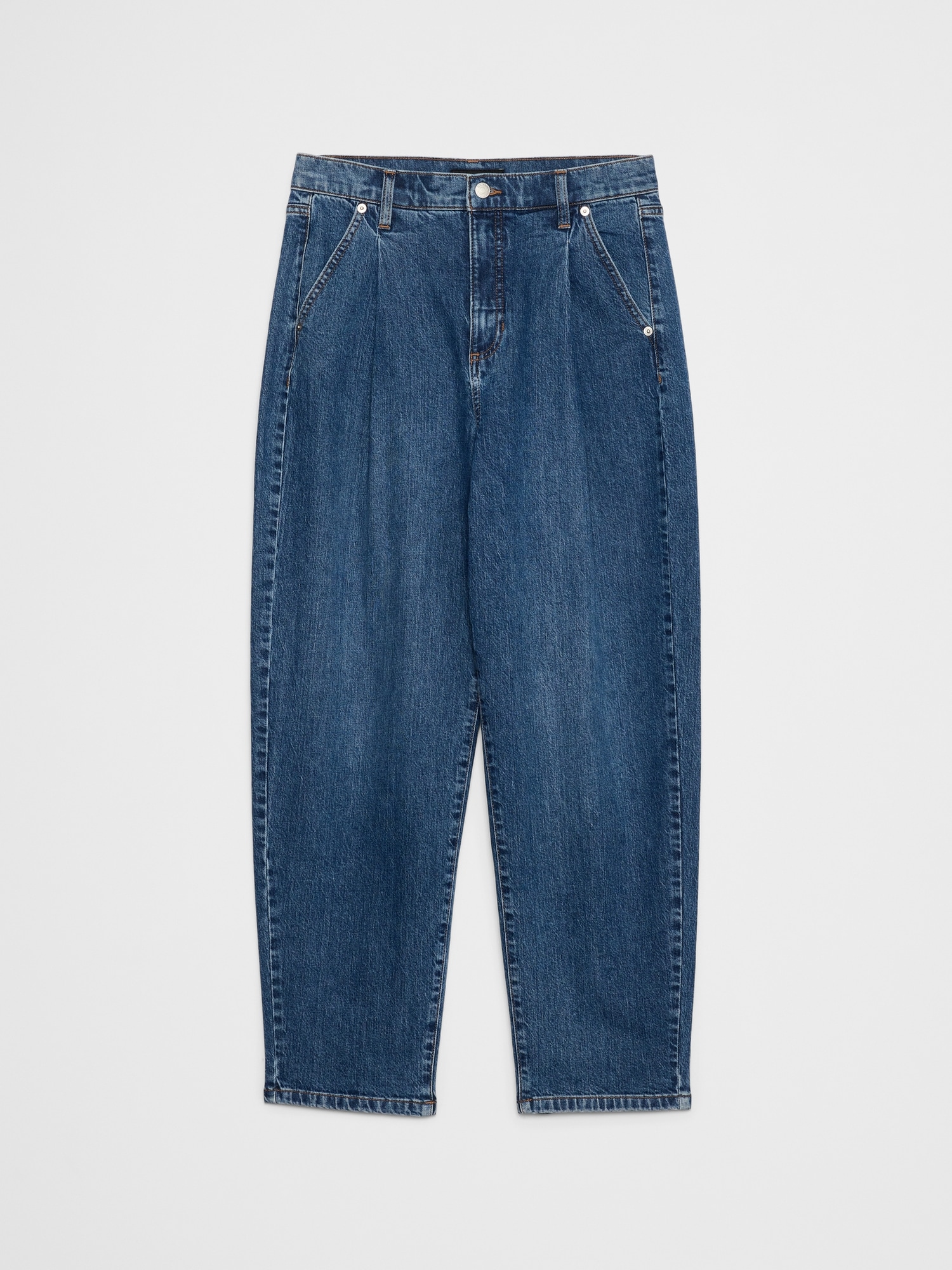 Image number 4 showing, Barrel Ultra High-Rise Trouser Jean