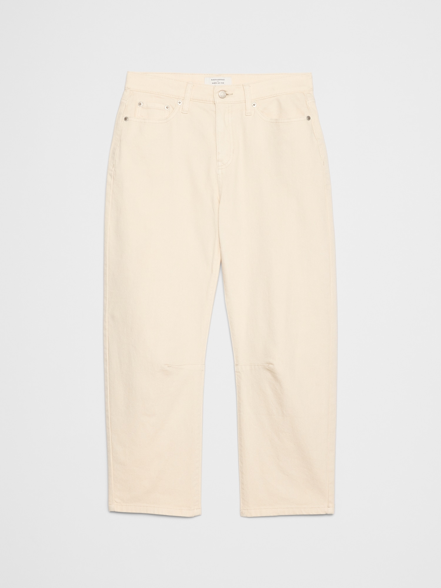 Image number 4 showing, Slim Barrel Mid-Rise Jean