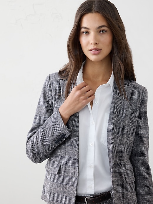 Plaid Classic Suiting Blazer