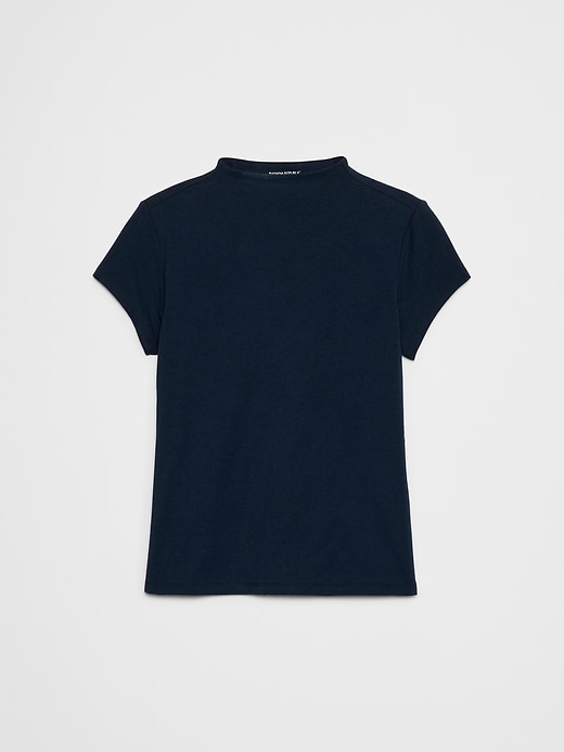 【こうすけ】 BANANA REPUBLIC SOFT STRETCH MOCK-NECK TOP | Banana Republic Factory