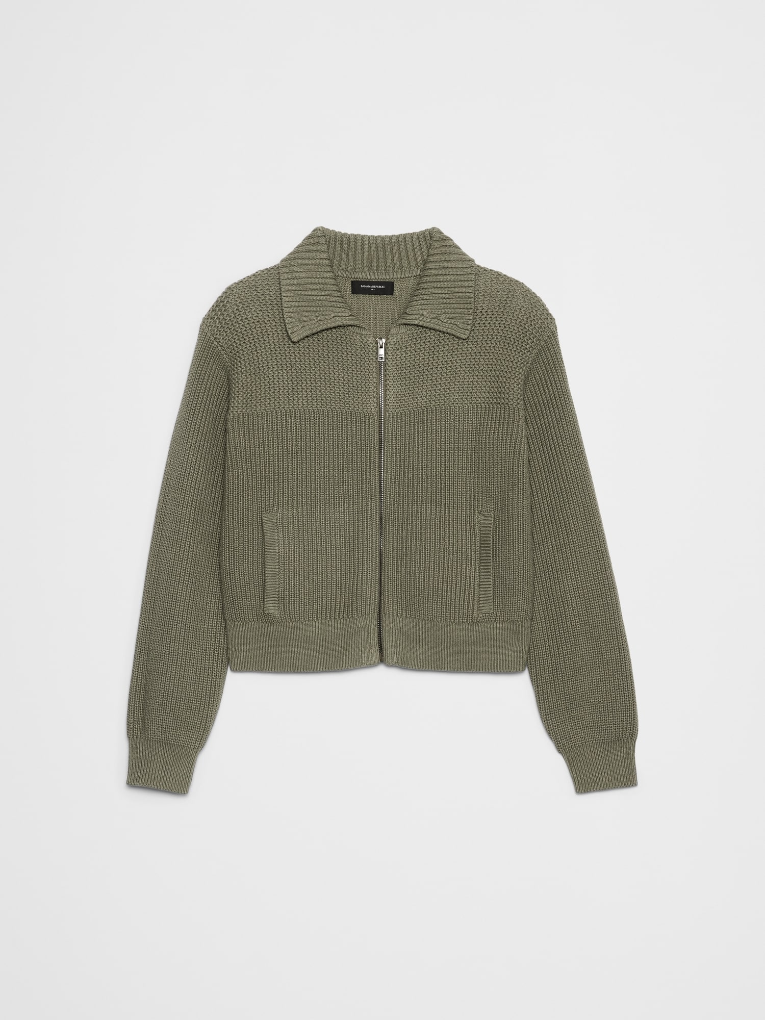Image number 4 showing, TEXTURED SWEATER JACKET