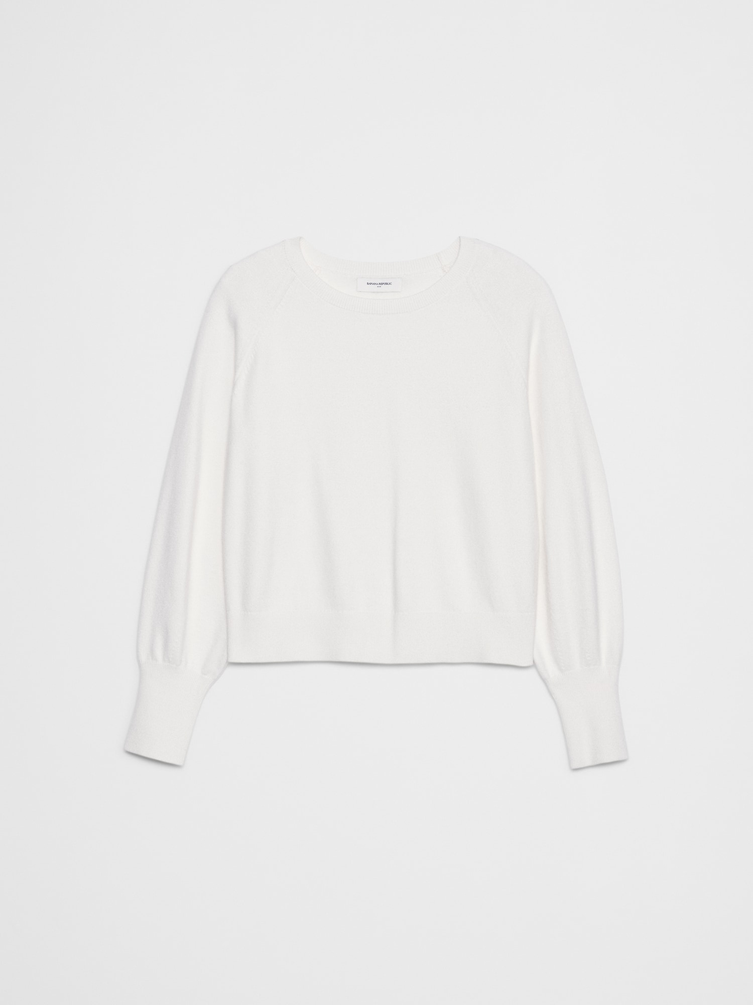 Image number 4 showing, VOLUME-SLEEVE SWEATER