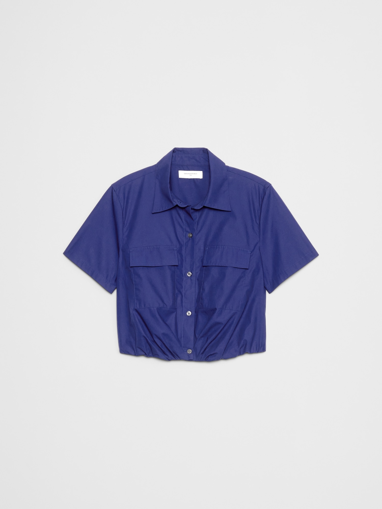 Image number 4 showing, Pocketed Cropped Shirt