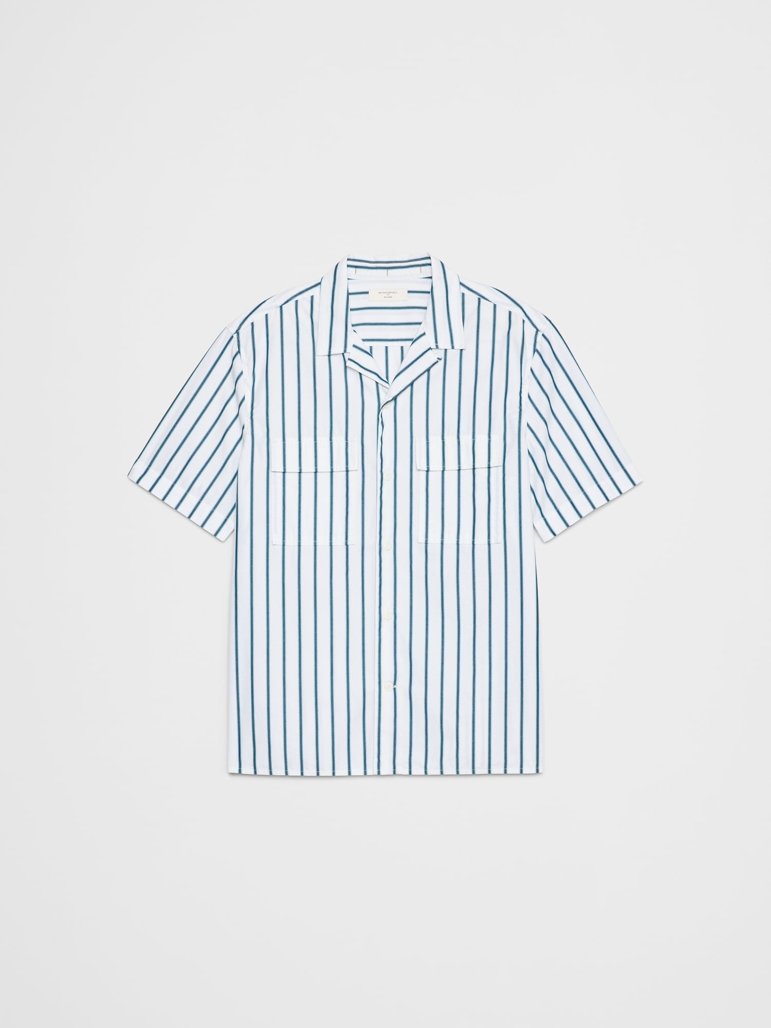 Image number 4 showing, Relaxed-Fit Poplin Resort Shirt