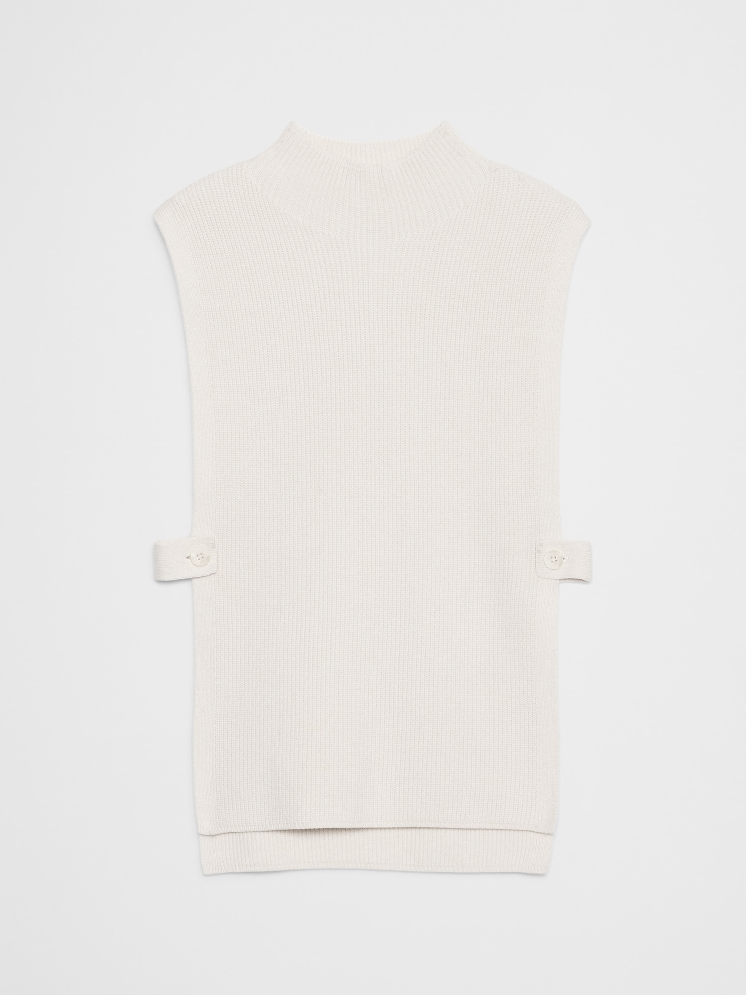Image number 4 showing, SWEATER BIB PONCHO
