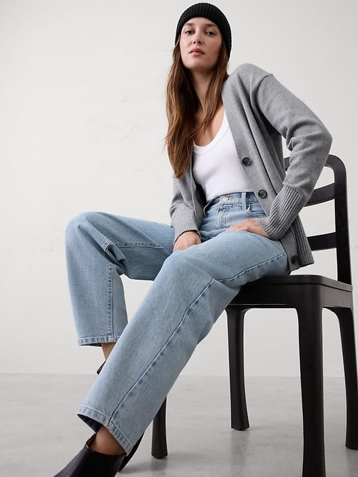 Cable Roll-Neck Sweater