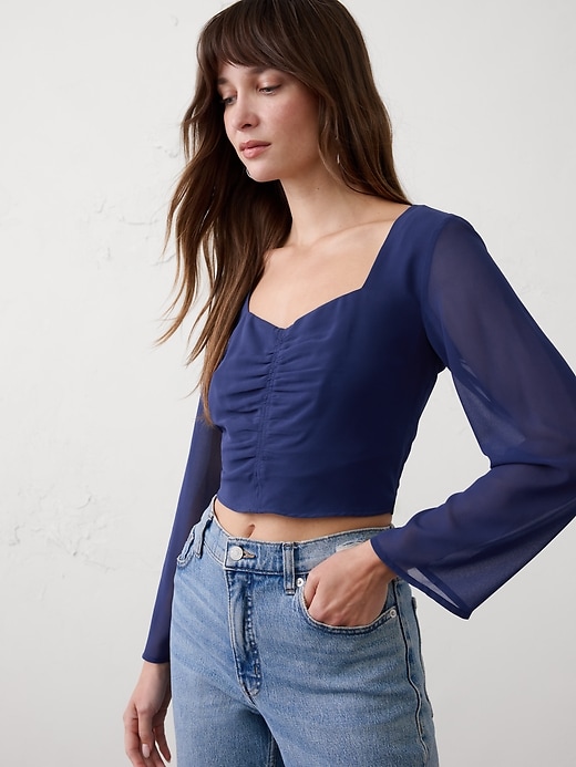 Cinched Hem Shirt