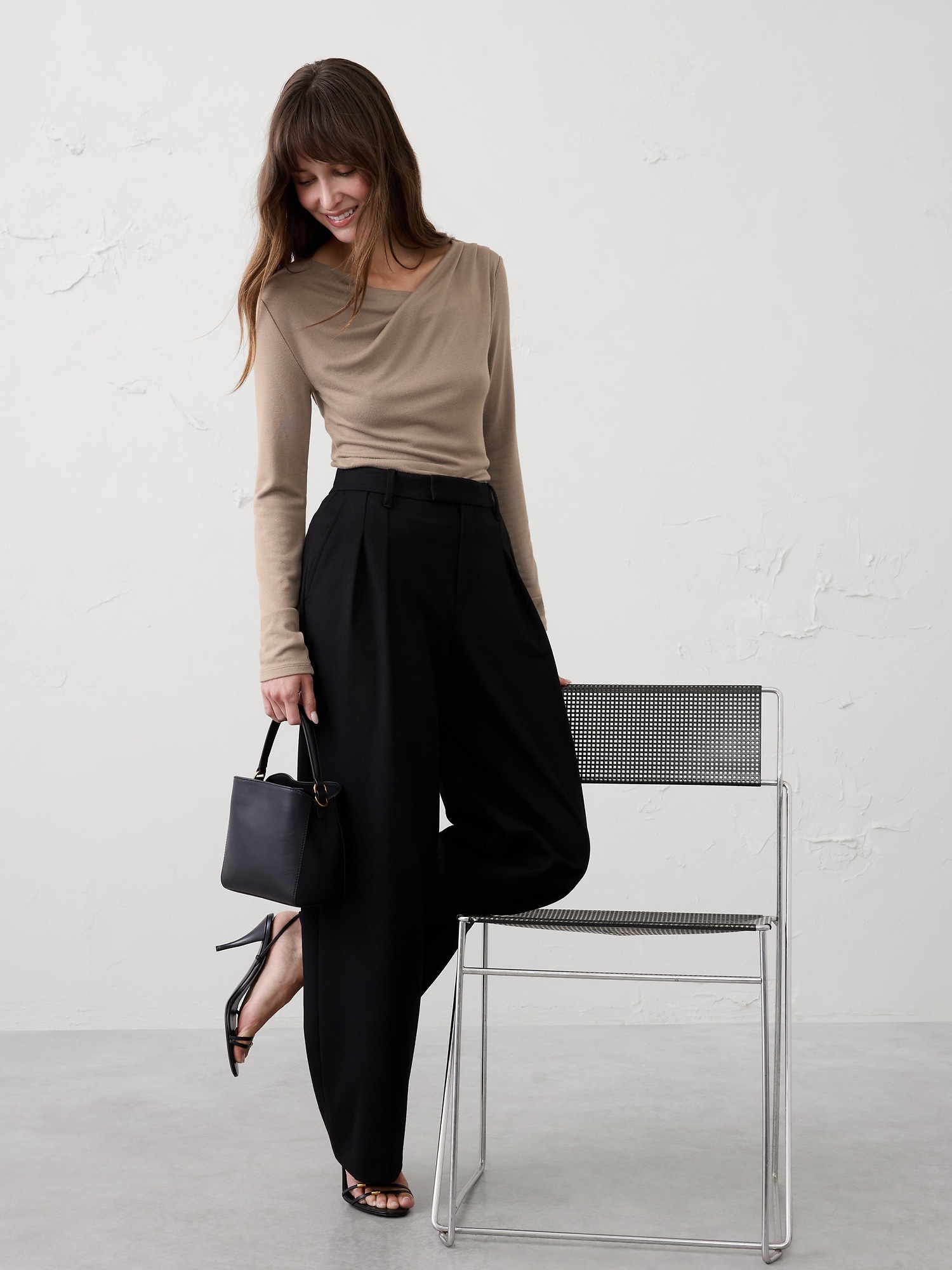 Image number 1 showing, Soft Luxe Draped Top