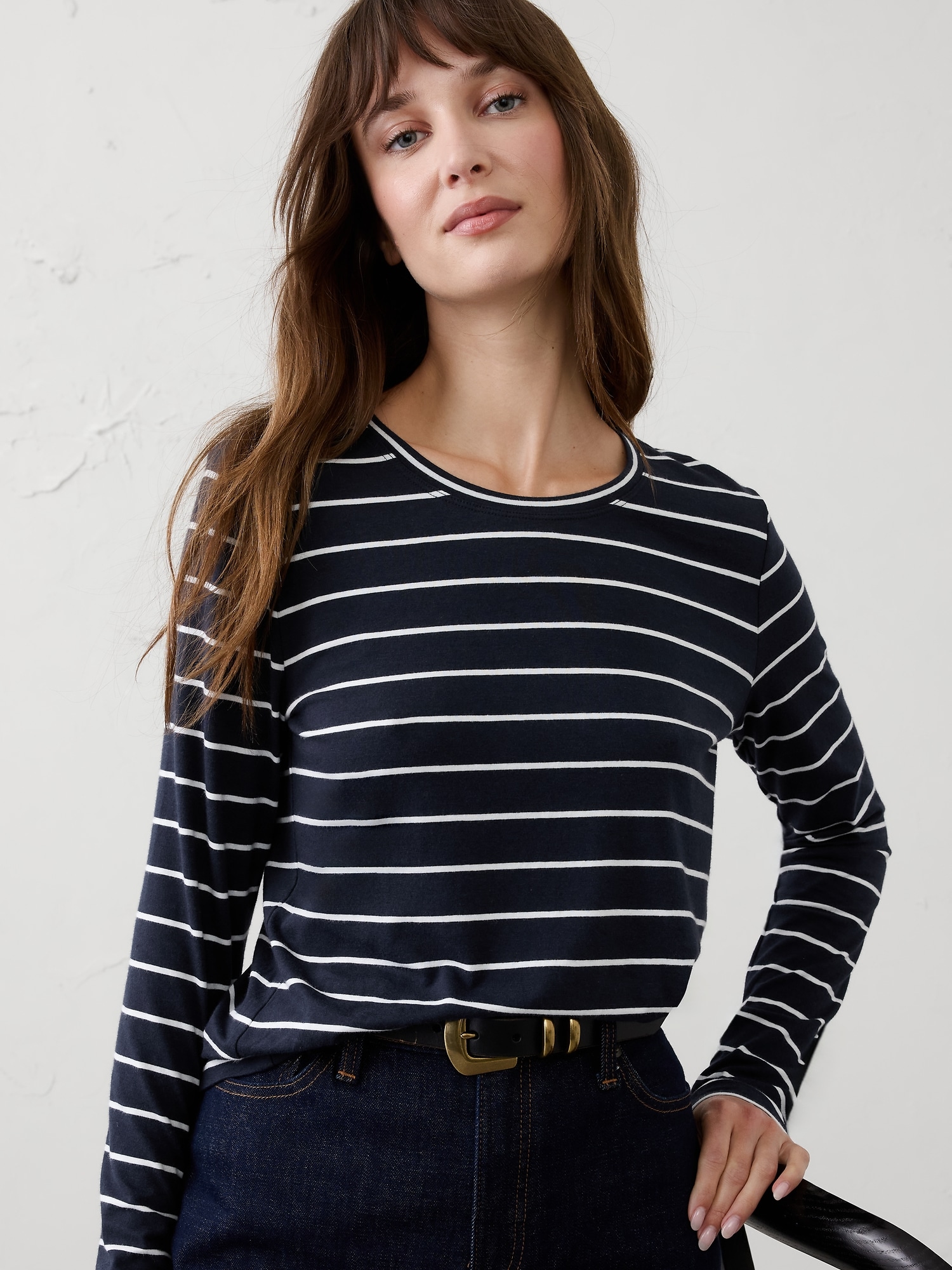 Timeless T-Shirt - Navy Stripe