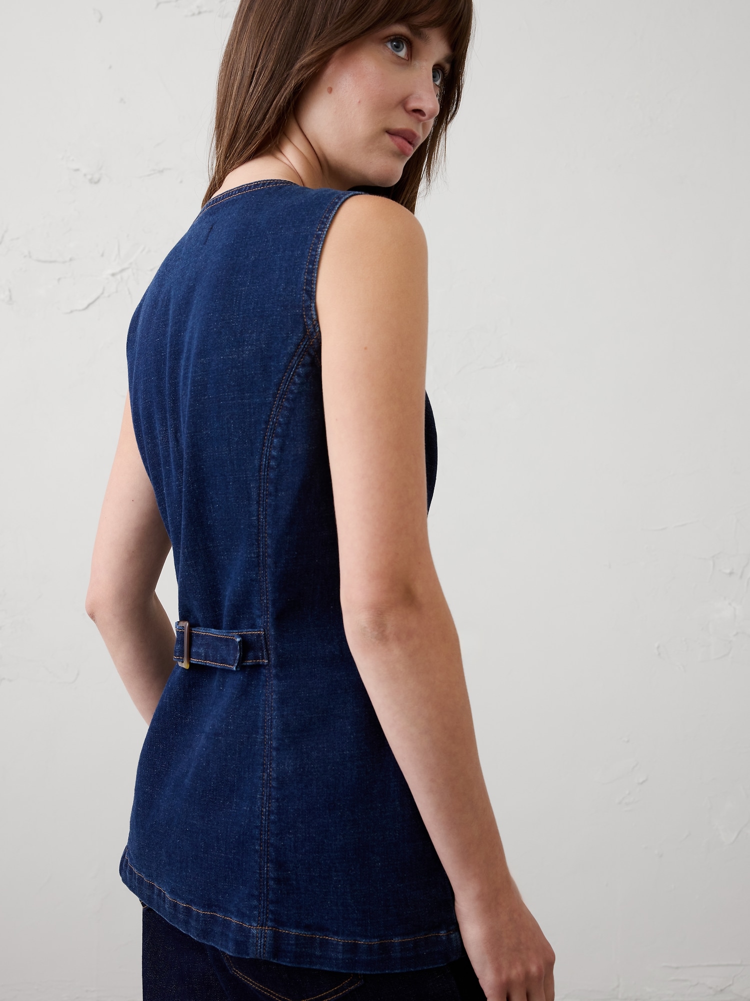 Image number 2 showing, Long Cutaway Vest