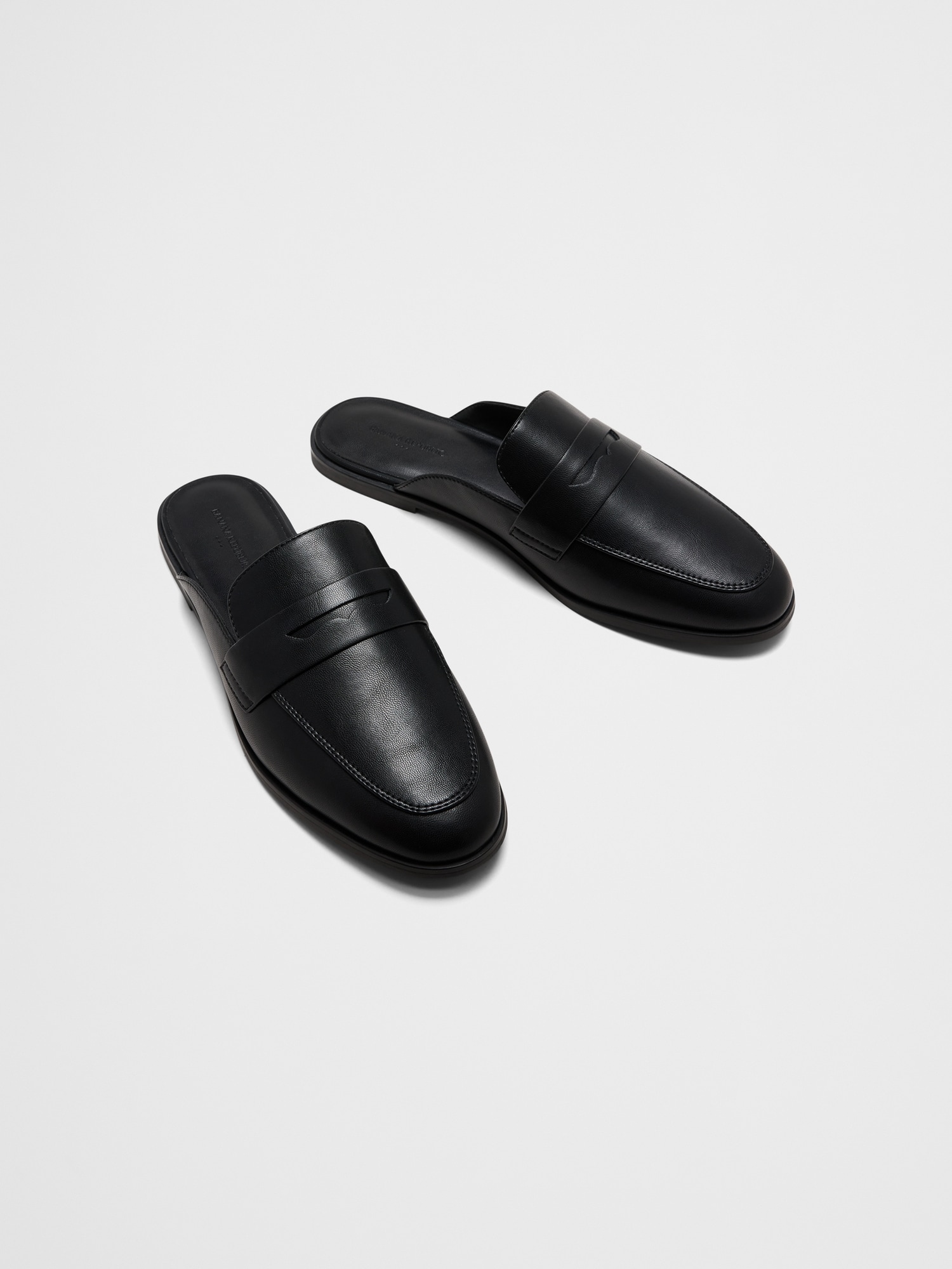 Image number 2 showing, Vegan Leather Loafer Mule