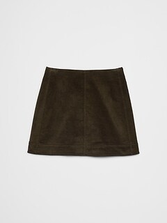 Corduroy Seamed Mini Skirt | Banana Republic Factory