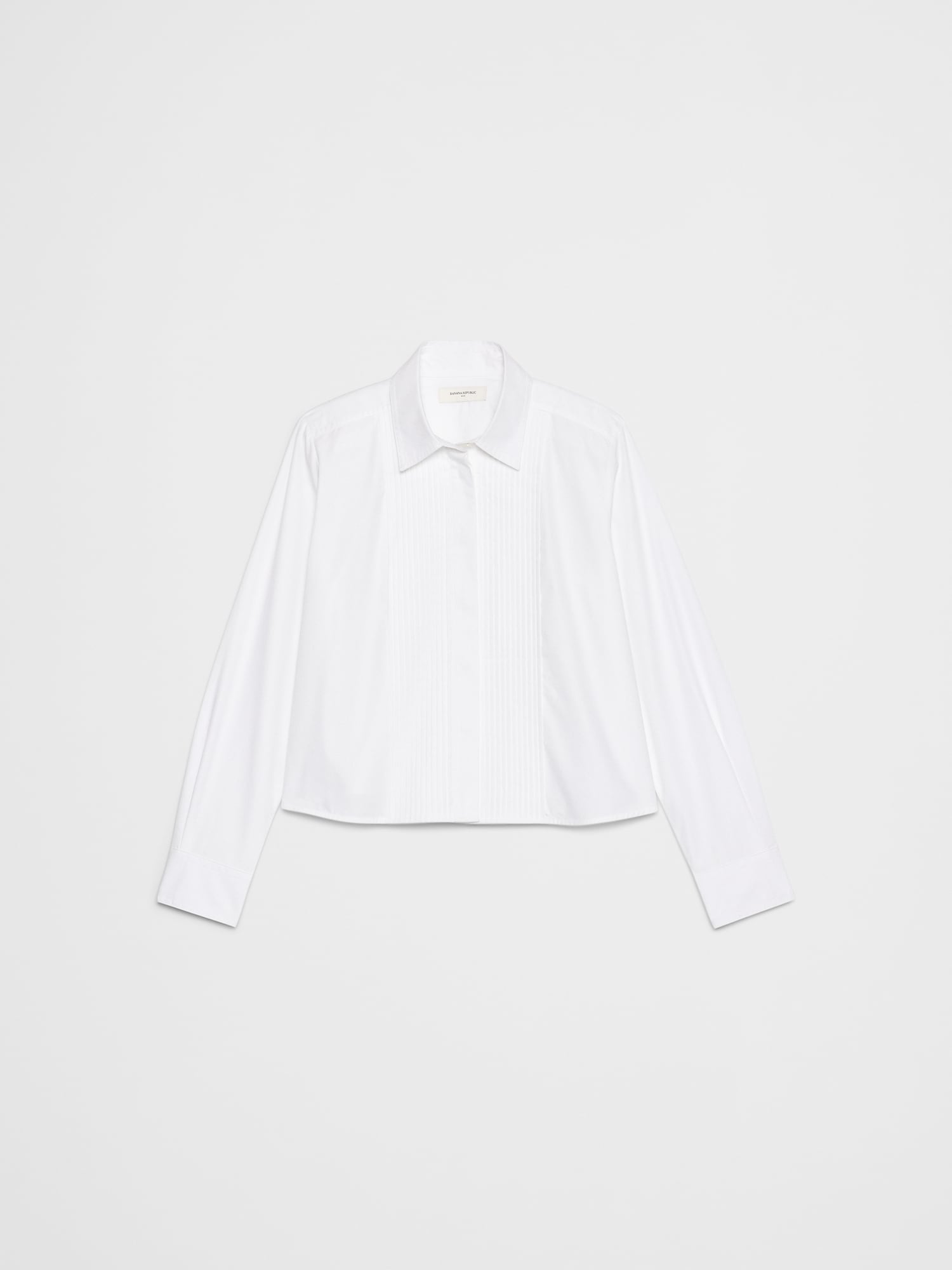 Image number 4 showing, FRONT MINI-TUCKS SHIRT