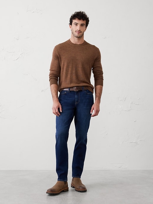 Merino Wool Polo Sweater