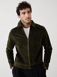 Corduroy Harrington Jacket