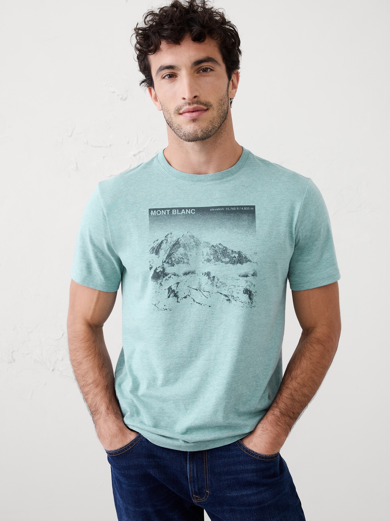 GRAPHIC T-SHIRT - Cabo Blue
