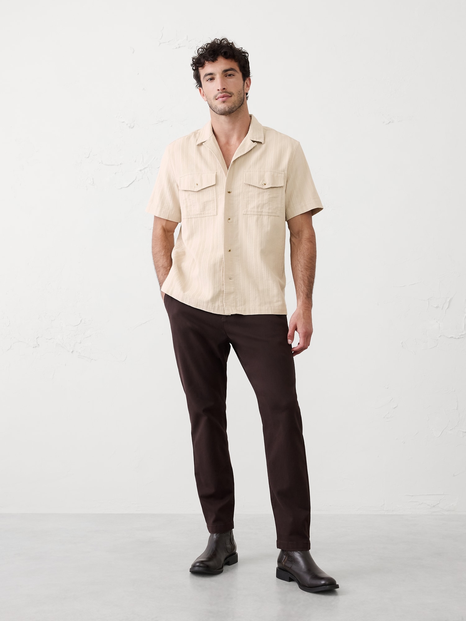 OTTOMAN RESORT SHIRT - Stone Washed
