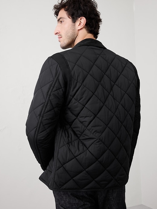 Diamond Quilted Jacket