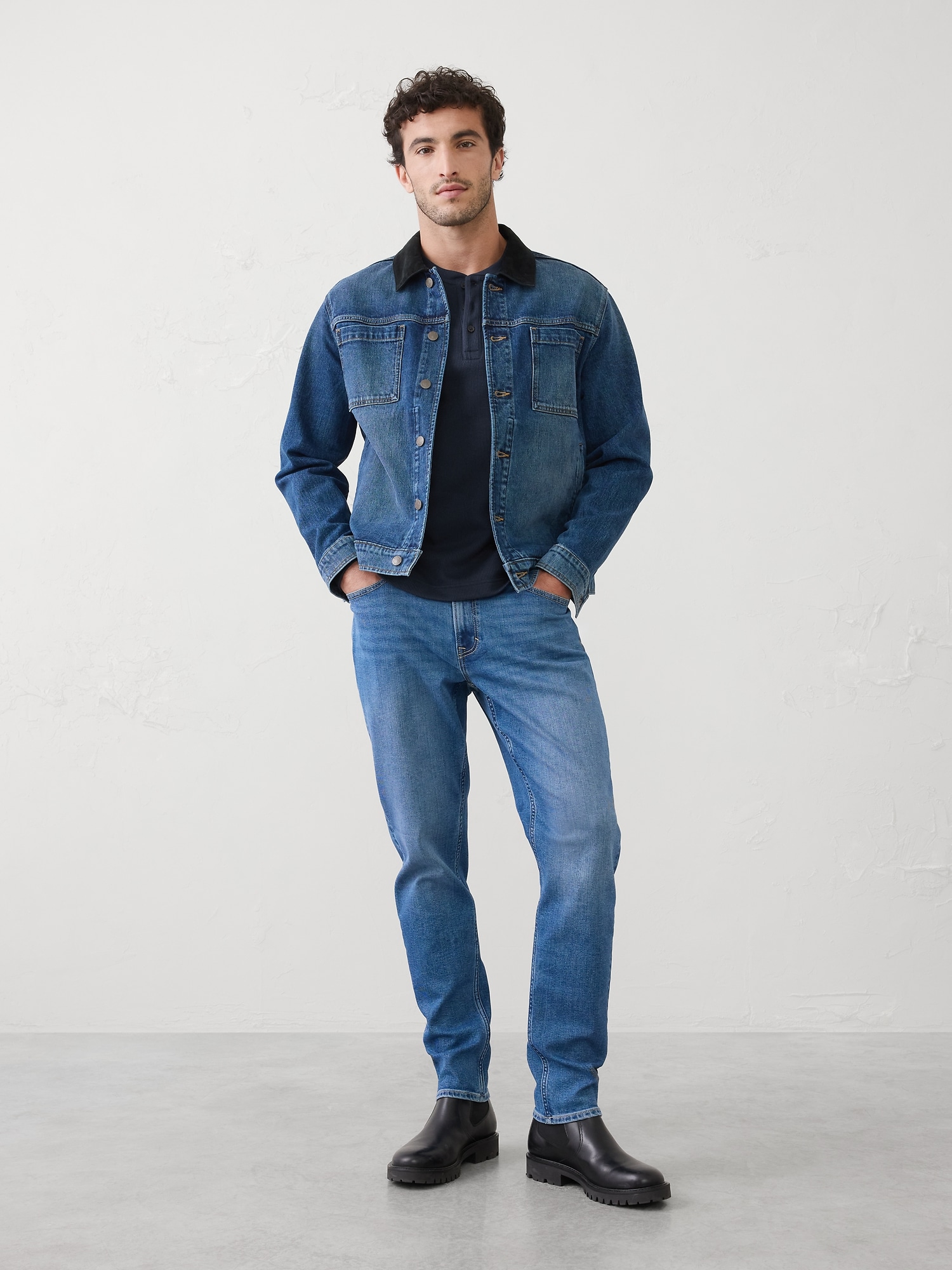 Image number 1 showing, Waffle Knit Henley