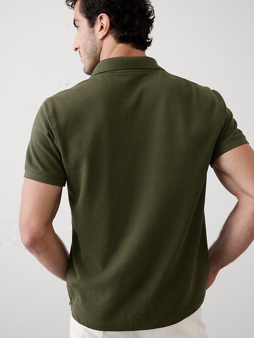 Cotton Pique Polo