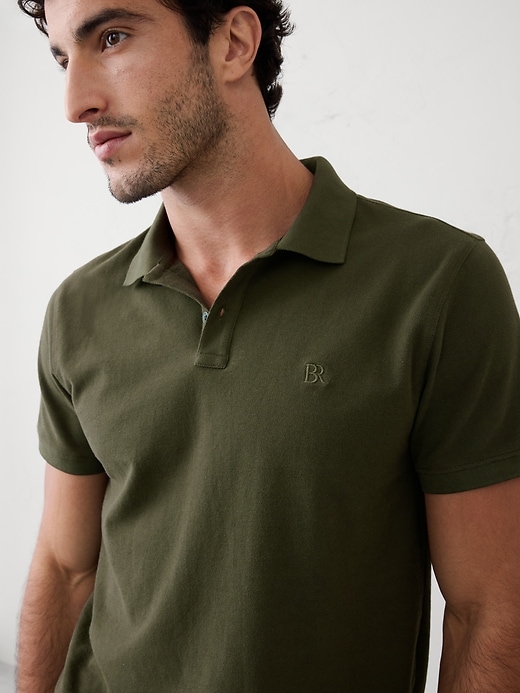 Cotton Pique Polo
