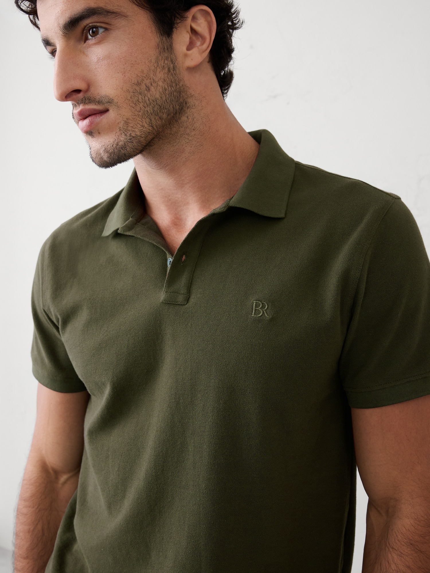 Image number 3 showing, Cotton Pique Polo