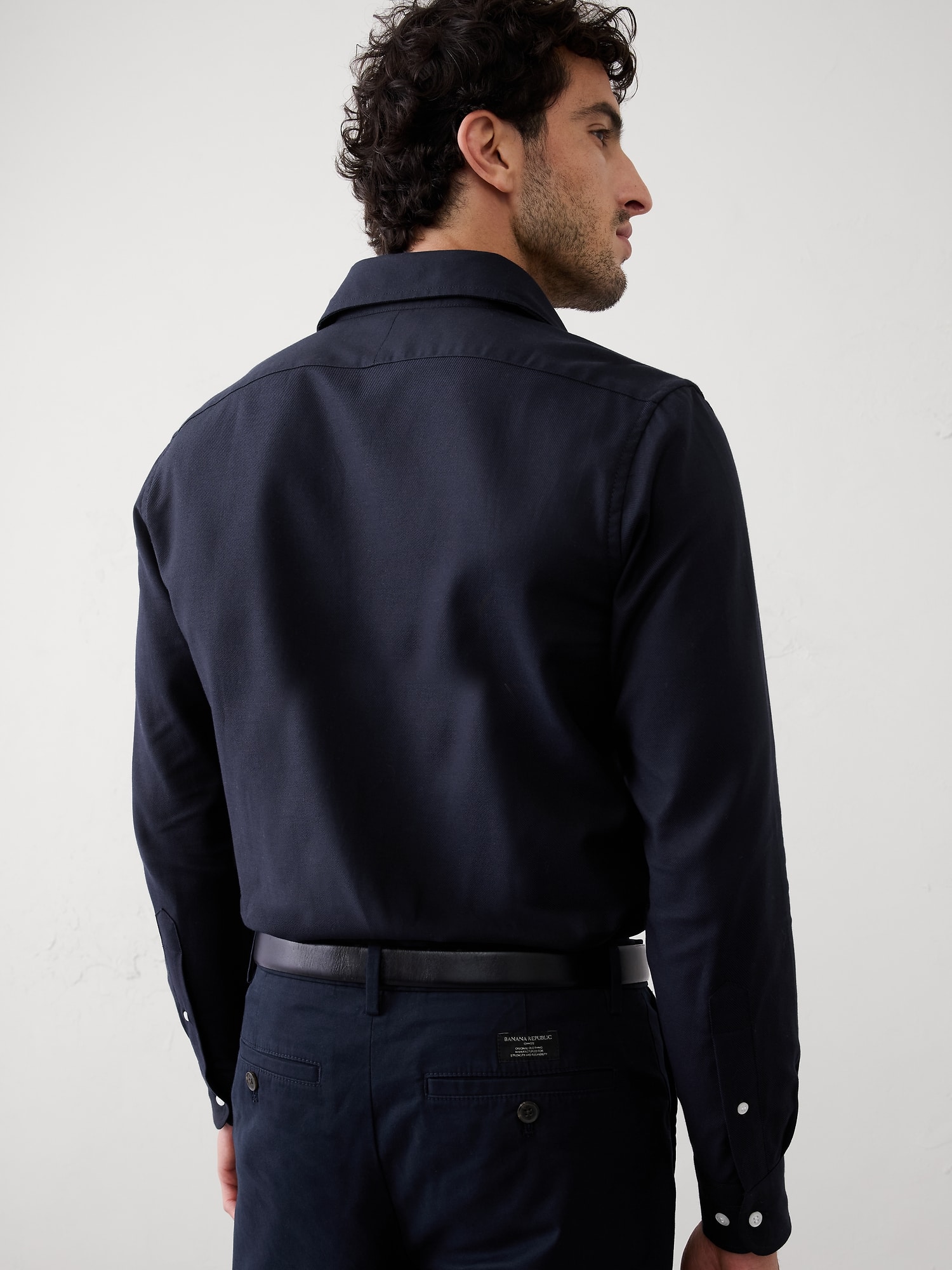 Image number 5 showing, Slim Dobby Dress Shirt