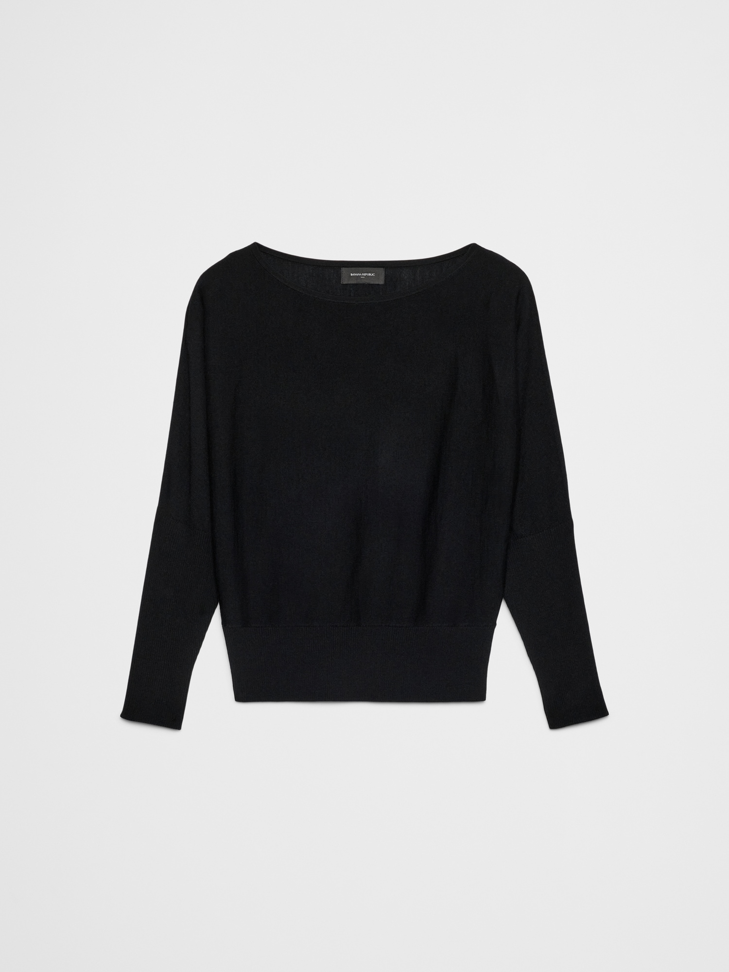 Image number 4 showing, MERINO WOOL BOATNECK SWEATER