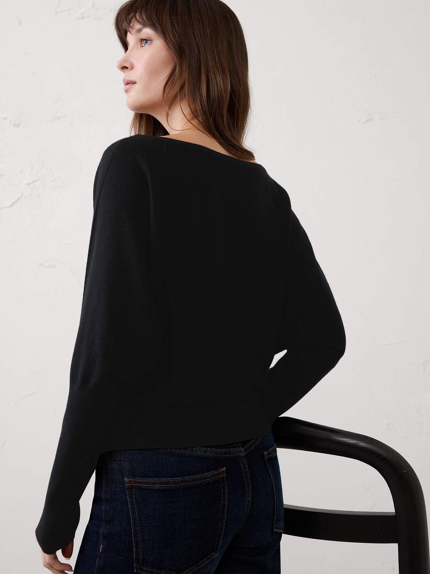 Image number 2 showing, MERINO WOOL BOATNECK SWEATER