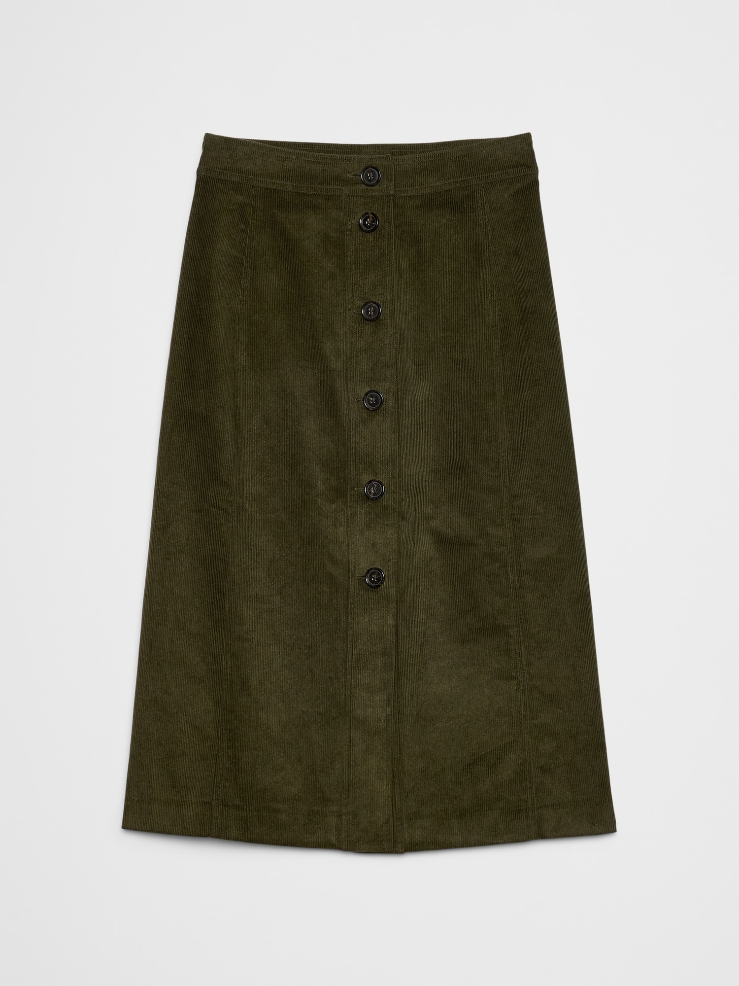 Image number 4 showing, Corduroy Midi Skirt