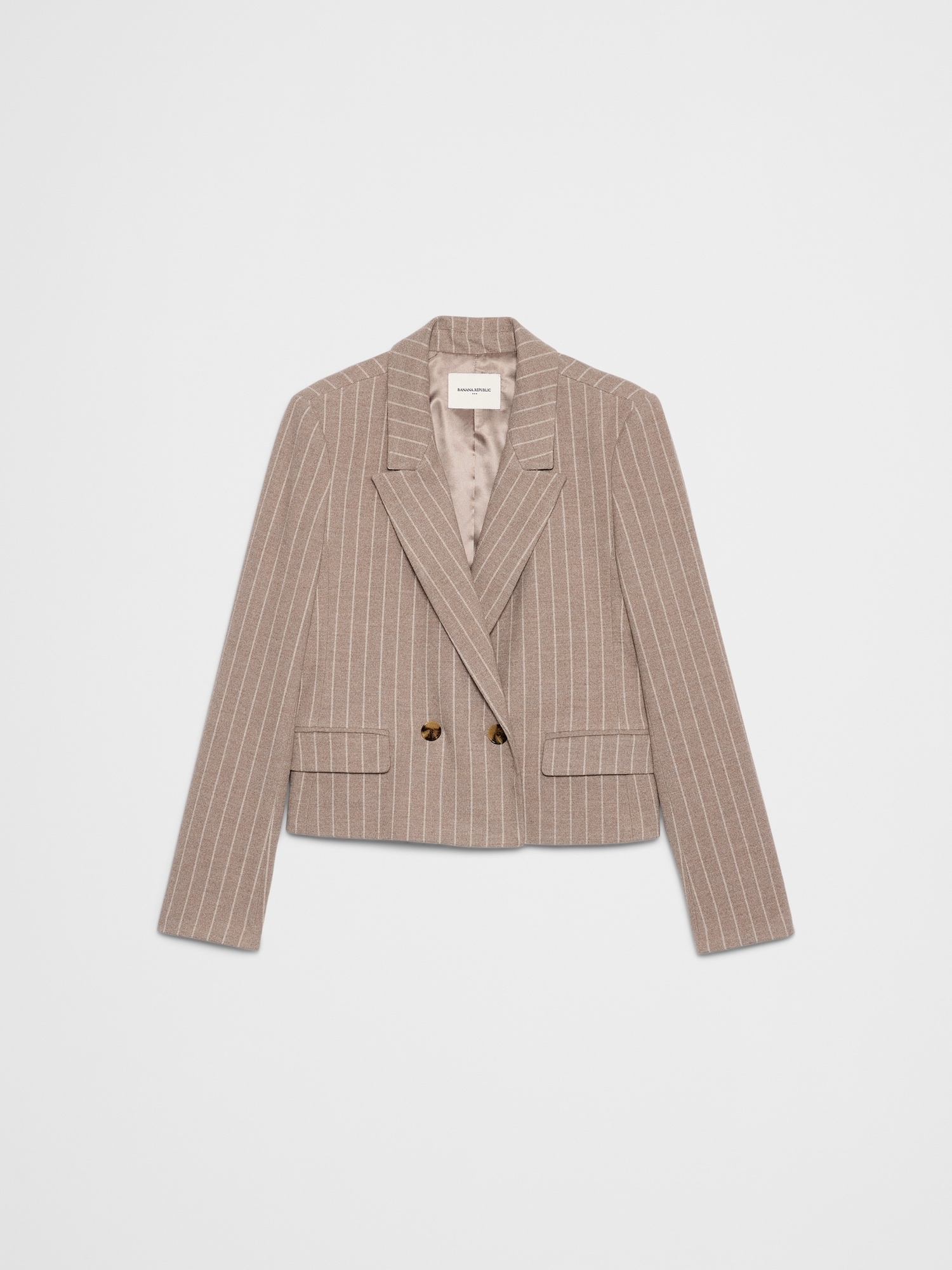 Image number 4 showing, Pinstripe Short Blazer