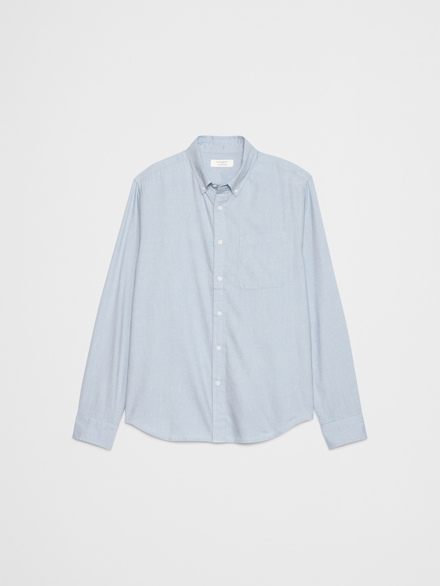 Image number 4 showing, Slim-Fit Lightweight Flannel Shirt