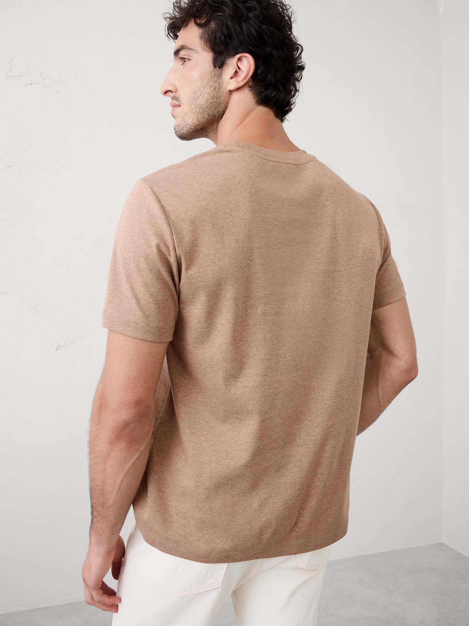 Image number 2 showing, Luxe Touch Crew-Neck T-Shirt