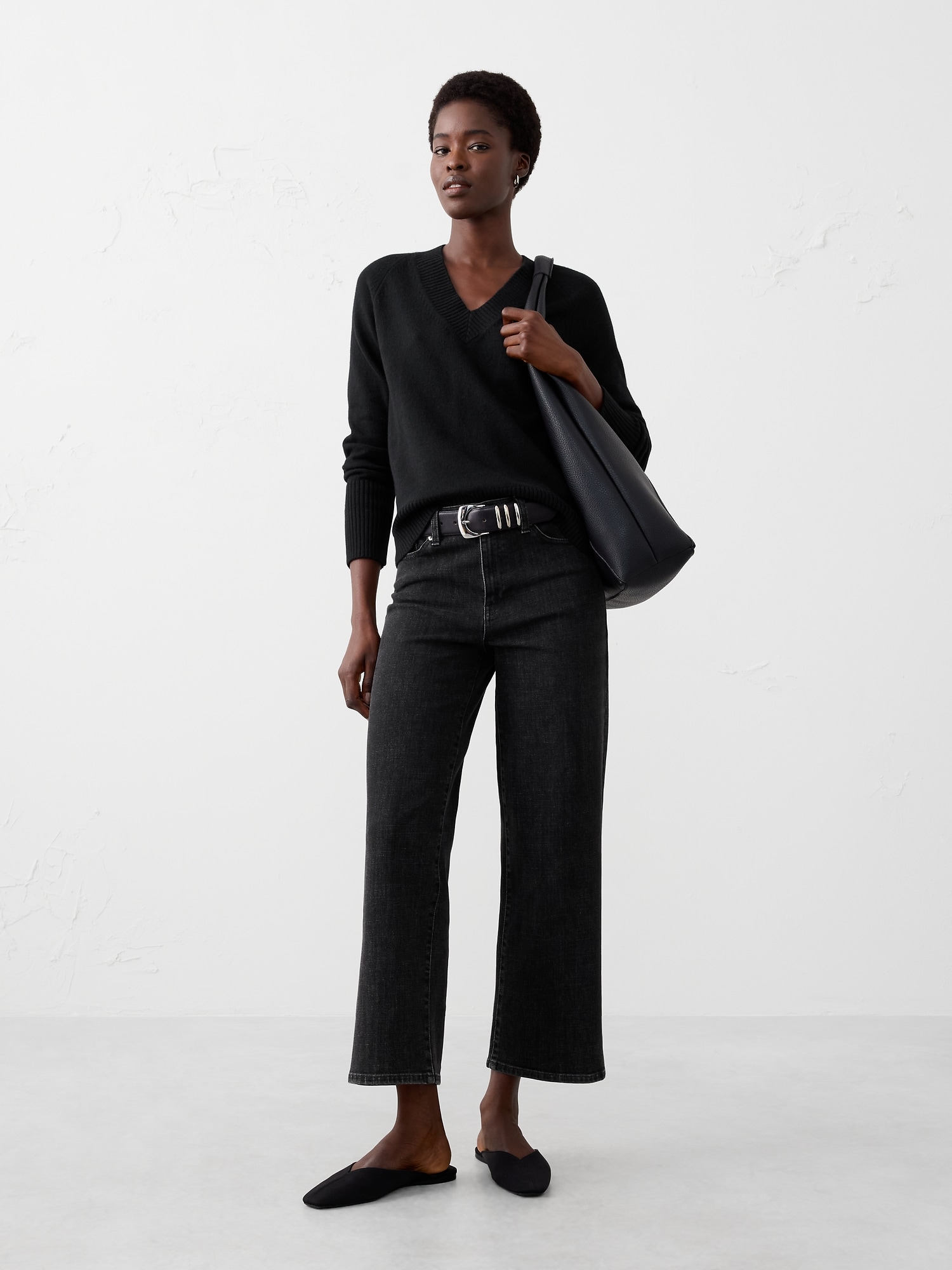 Image number 1 showing, Perfectly Soft V-Neck Sweater