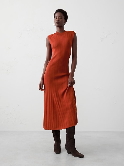 banana republic merino-cotton maxi sweater dress Merino-Cotton Maxi Sweater Dress