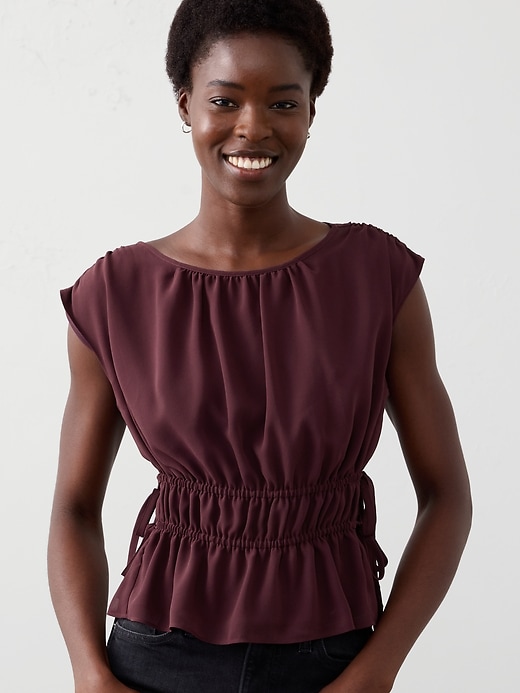 Side-Tie Top | Banana Republic Factory