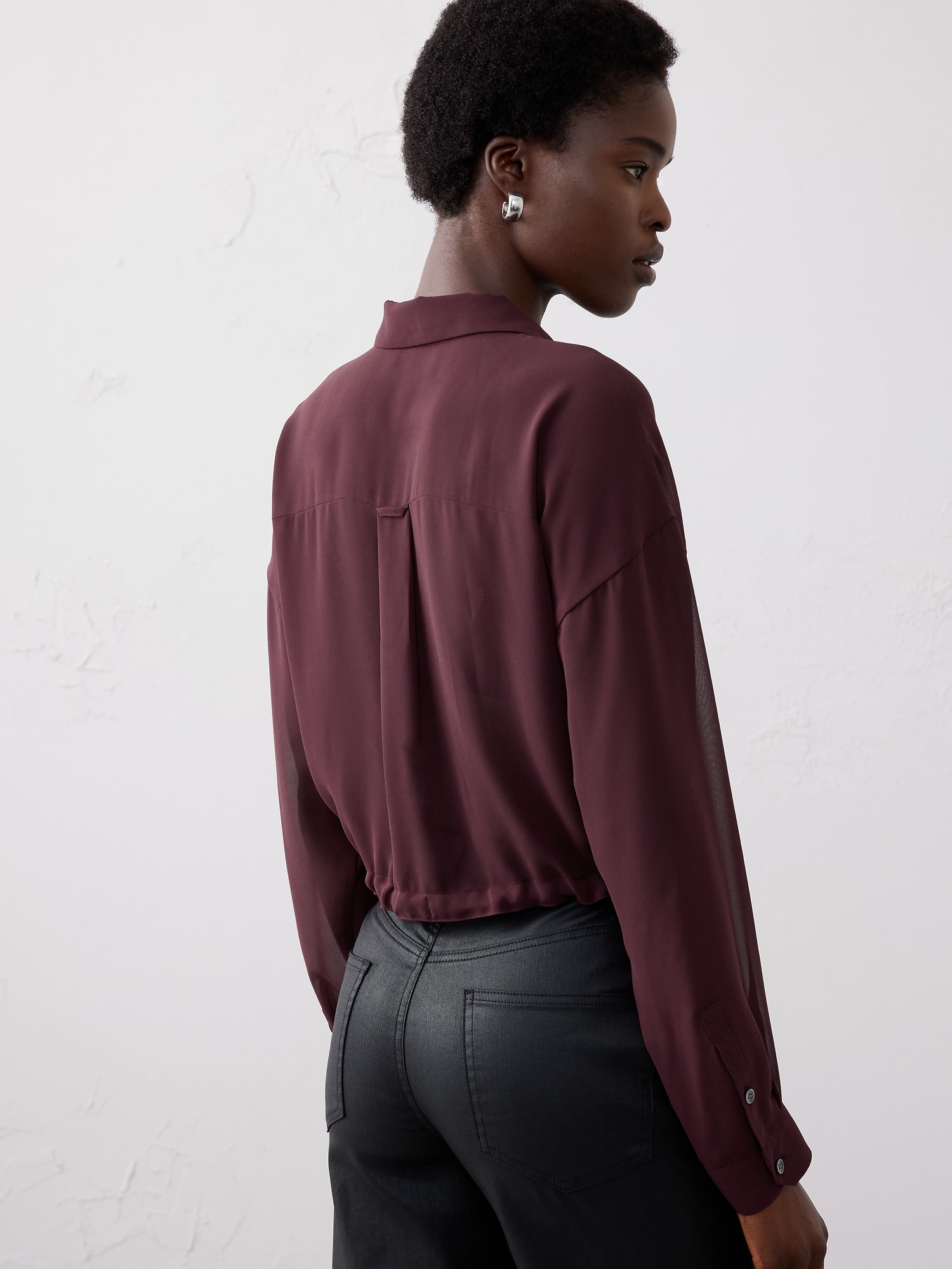 Image number 2 showing, Cinched Hem Shirt