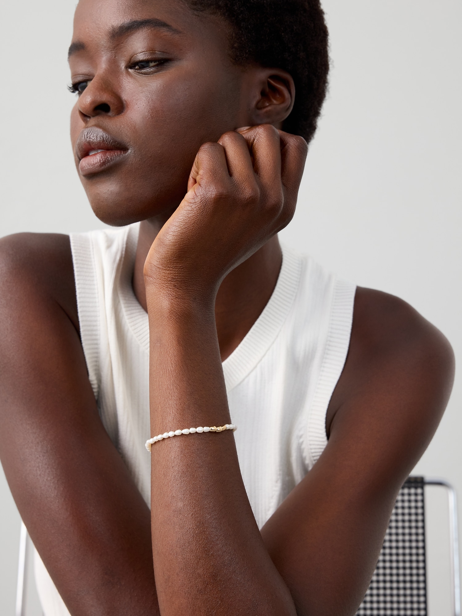 Image number 2 showing, Seed Pearl Bracelet