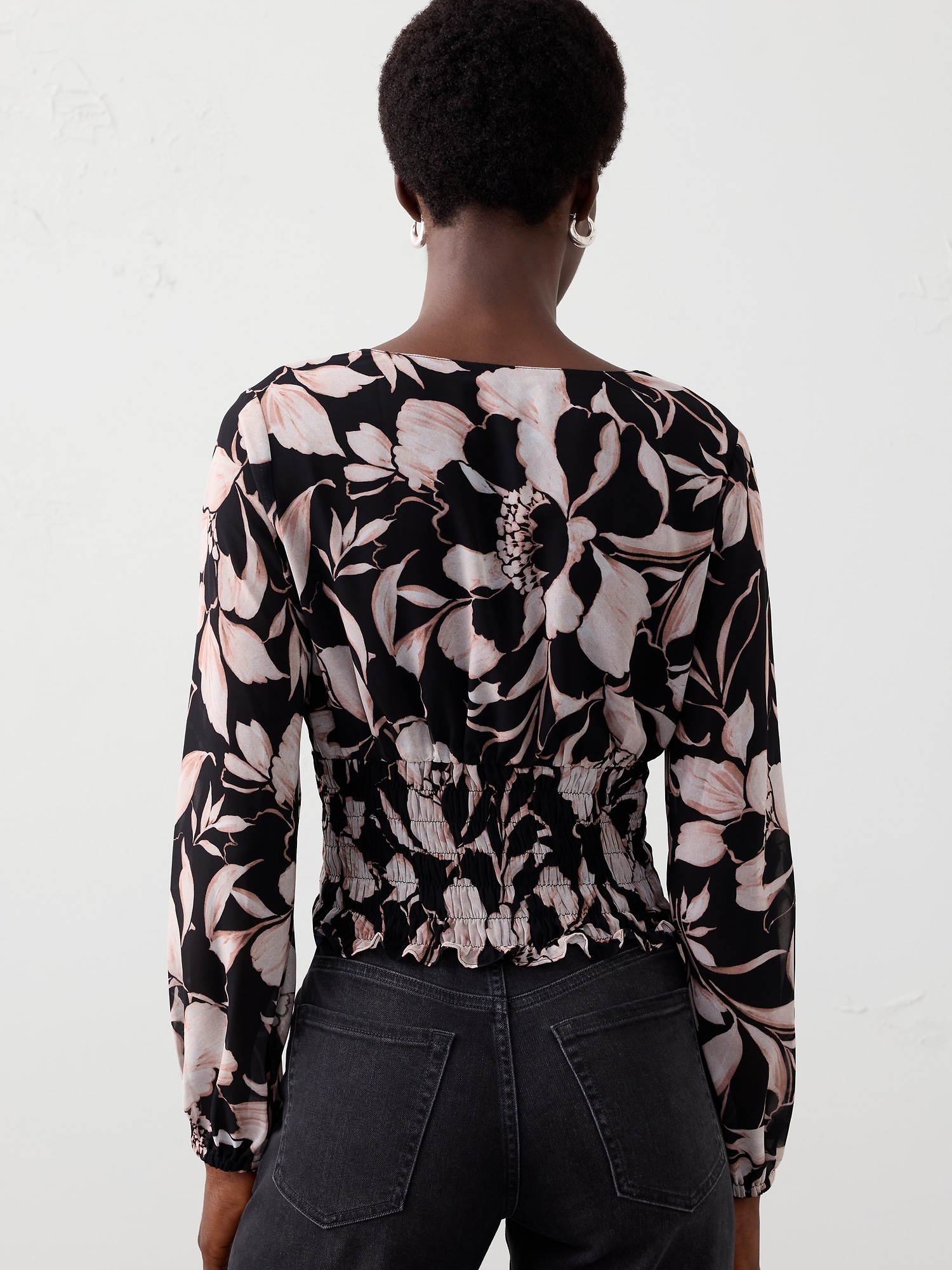 Image number 2 showing, Ruched V-Neck Top