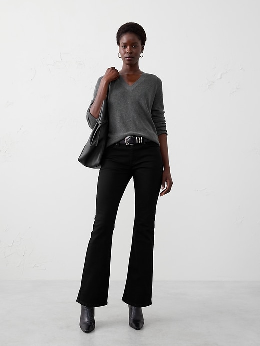 Wide-Leg High-Rise Pull-On Jean