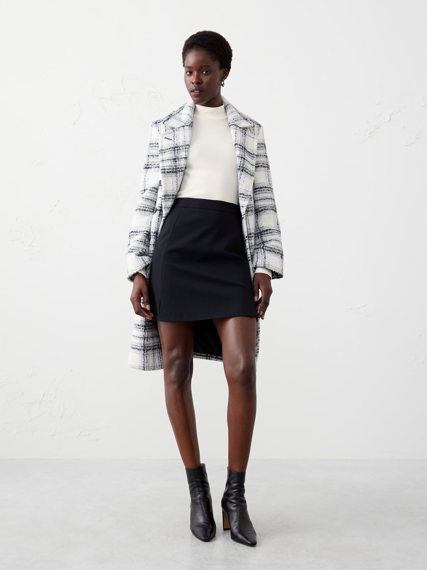 Ribbed Mockneck Top