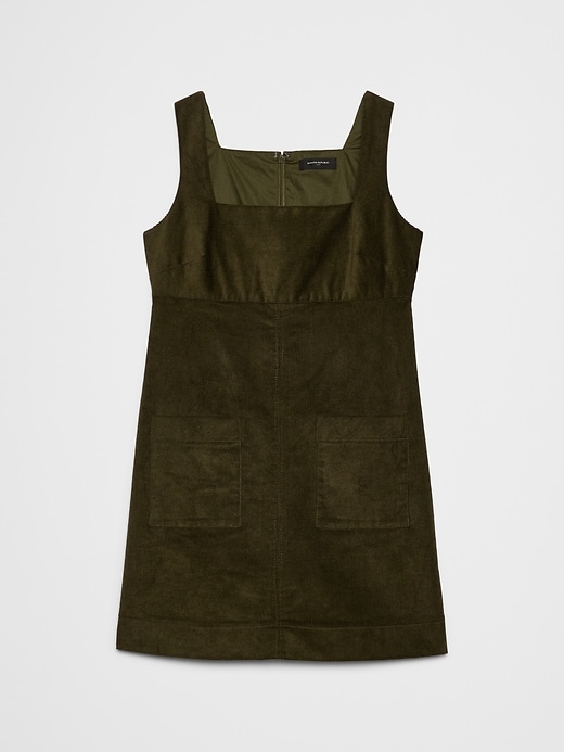 Corduroy Empire-Waist Mini Dress | Banana Republic Factory