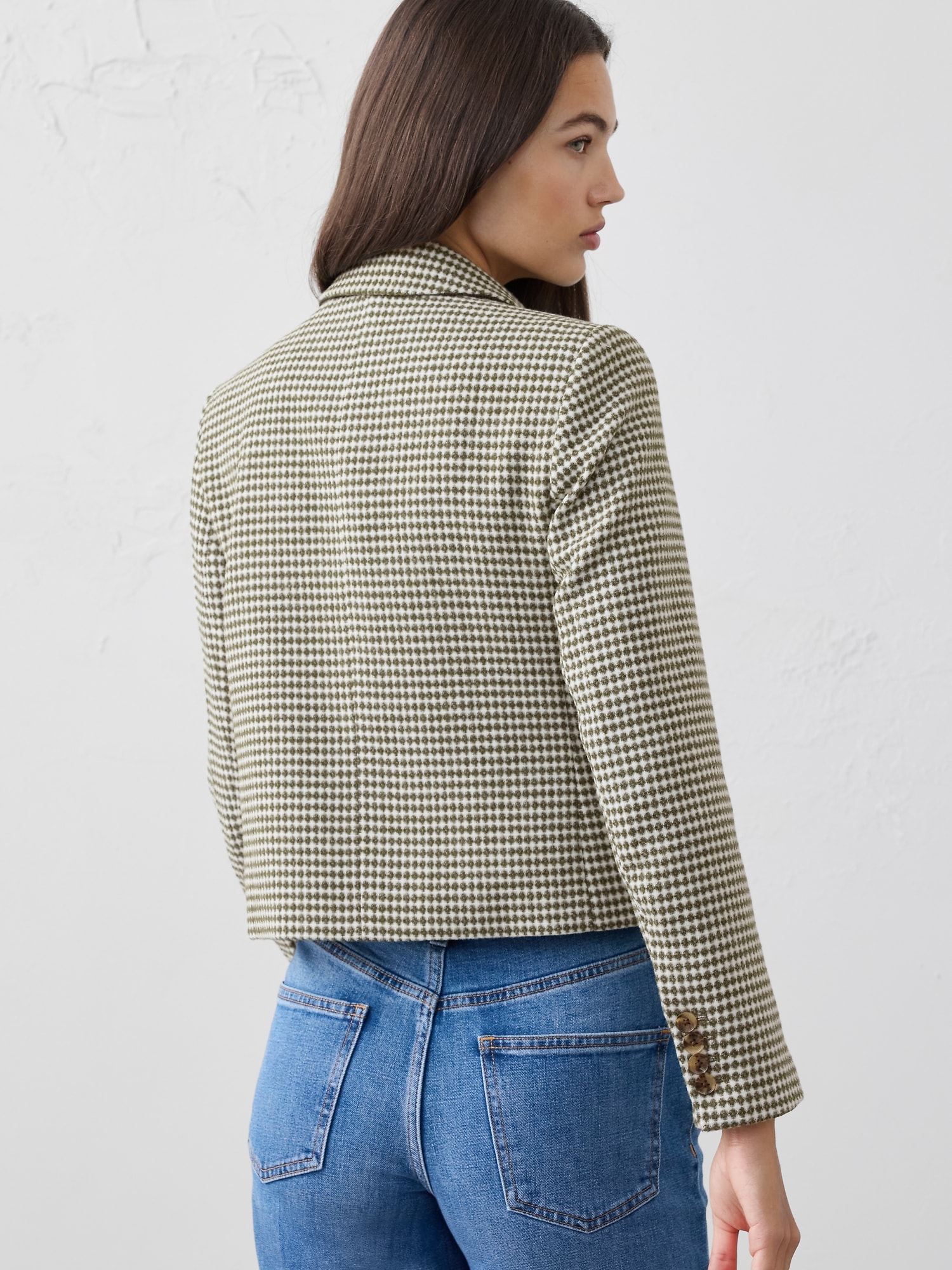 Image number 5 showing, Pinstripe Short Blazer