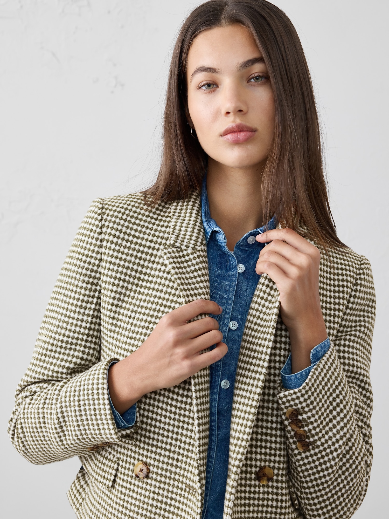 Image number 6 showing, Pinstripe Short Blazer